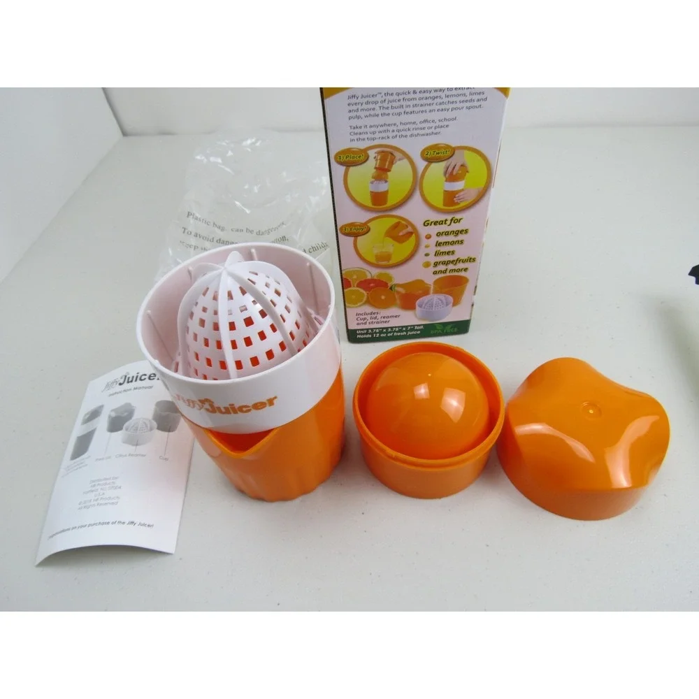 Vintage Jiffy Juicer As Seen on TV Orange Juice Kitchen Tool NB Products